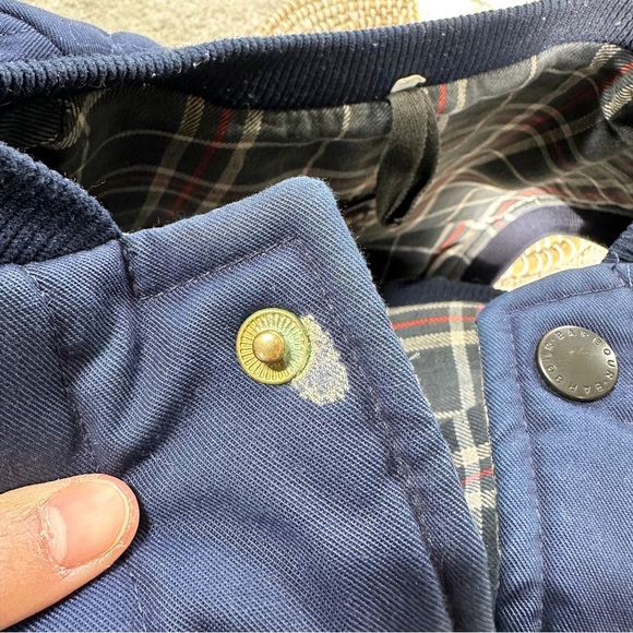 Barbour Men’s Quilted Vest Trekker Waistcoat Padded Country Gilet Navy Size S - Picture 16 of 16